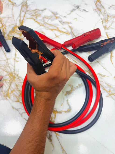 ⚡ Heavy Duty Emergency Jumper Cables – 9ft/6ft Extra Reach, 200A/300A – | 95mm Strength